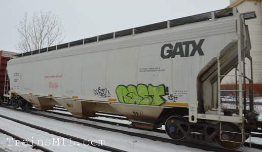 Car/wagon CGLX2357 right side / coté droit